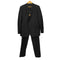 ドルチェアンドガッバーナ DOLCE&GABBANA 00s 格子柄 シングル 2B テーラードジャケット センタープレス テーパードスラックスパンツ セットアップ スーツ メンズ 48