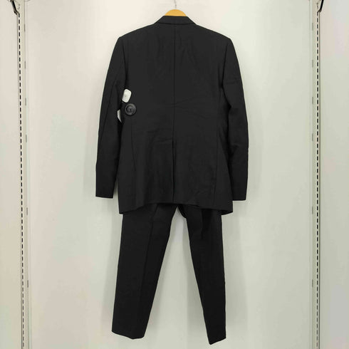 ドルチェアンドガッバーナ DOLCE&GABBANA 00s 格子柄 シングル 2B テーラードジャケット センタープレス テーパードスラックスパンツ セットアップ スーツ メンズ 48
