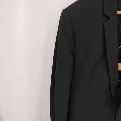 ドルチェアンドガッバーナ DOLCE&GABBANA 00s 格子柄 シングル 2B テーラードジャケット センタープレス テーパードスラックスパンツ セットアップ スーツ メンズ 48