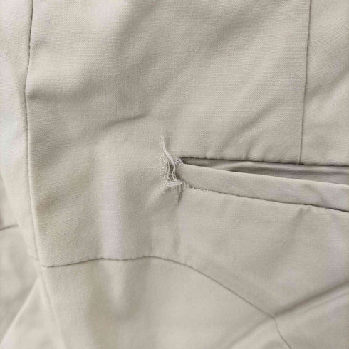 ヘルムートラング HELMUT LANG ririジッパー ローライズ カーブデザイン スラックスパンツ メンズ