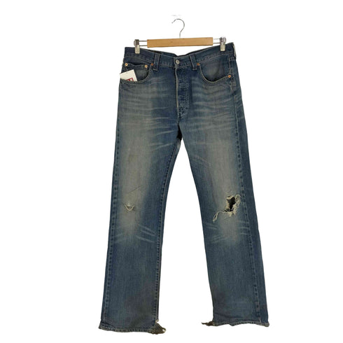 リーバイス Levis 00S ポーランド製 501 ダメージデニム ユーロリーバイス メンズ W33/L34
