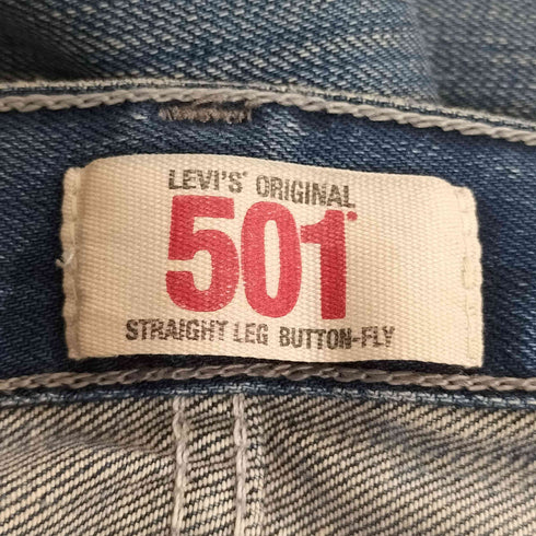 リーバイス Levis 00S ポーランド製 501 ダメージデニム ユーロリーバイス メンズ W33/L34