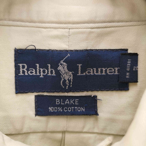 ポロバイラルフローレン Polo by RALPH LAUREN 90S BLAKE ボタンダウン 半袖シャツ メンズ JPN:M