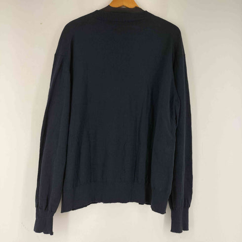 オーラリー AURALEE WRINKLED DRY COTTON KNIT CARDIGAN メンズ JPN:4