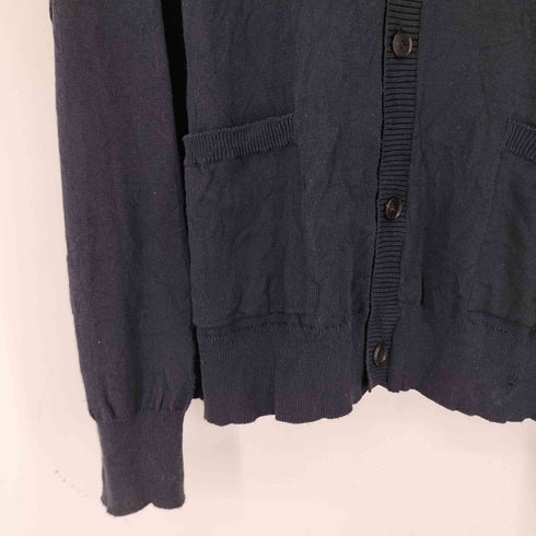 オーラリー AURALEE WRINKLED DRY COTTON KNIT CARDIGAN メンズ JPN:4
