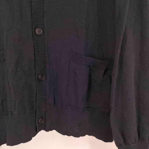 オーラリー AURALEE WRINKLED DRY COTTON KNIT CARDIGAN メンズ JPN:4