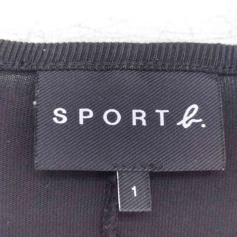 アニエスベースポーツ agnes b. SPORT デザインボタンノースリーブワンピース レディース 1