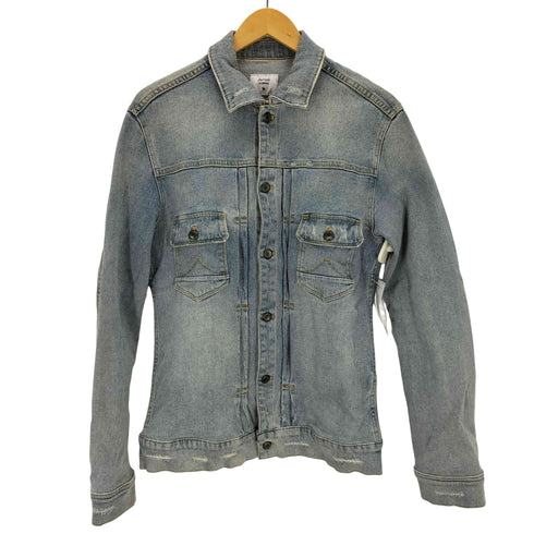 ニーキューイチニーキューゴーオム 291295=HOMME ダメージ加工 デニムジャケット メンズ 3