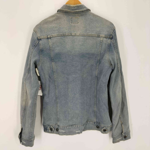 ニーキューイチニーキューゴーオム 291295=HOMME ダメージ加工 デニムジャケット メンズ 3
