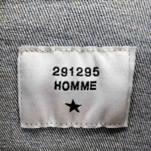 ニーキューイチニーキューゴーオム 291295=HOMME ダメージ加工 デニムジャケット メンズ 3