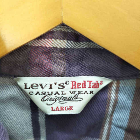 リーバイスレッド Levis RED チェック柄 ウエスタンシャツ メンズ JPN:L