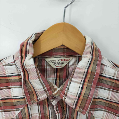 リーバイスレッド Levis RED チェック柄 ウエスタンシャツ メンズ JPN:L