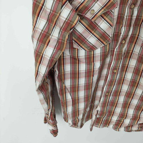 リーバイスレッド Levis RED チェック柄 ウエスタンシャツ メンズ JPN:L