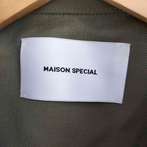 メゾンスペシャル MAISON SPECIAL 24AW Schonherr Dress-Fit Harrington Jacket メンズ JPN:1