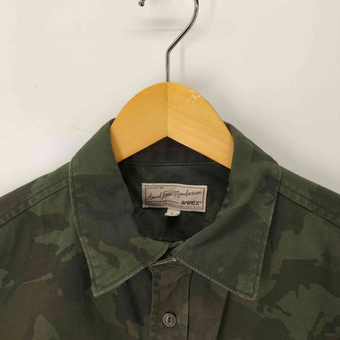 アヴィレックス AVIREX LS PATCHED SHIRT メンズ JPN:L