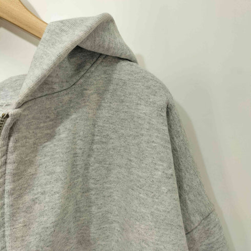 ロサンゼルスアパレル Los Angeles Apparel USA製 14oz HEAVY FLEECE カットオフ ジップアップ パーカー メンズ import:XL