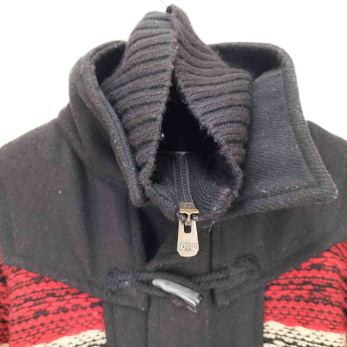 デシグアル Desigual 総柄 トグル ニットカーディガン レディース import:M