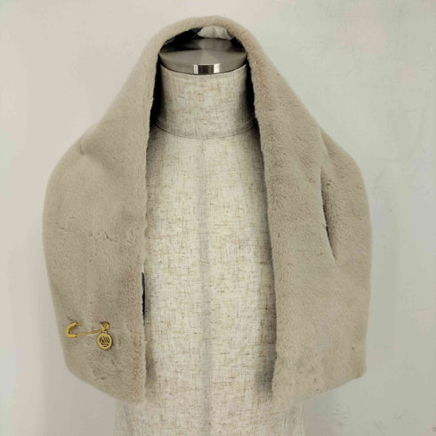 ブルーレーベルクレストブリッジ BLUE LABEL CRESTBRIDGE フェイクファーティペット レディース