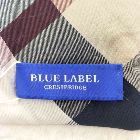 ブルーレーベルクレストブリッジ BLUE LABEL CRESTBRIDGE フェイクファーティペット レディース