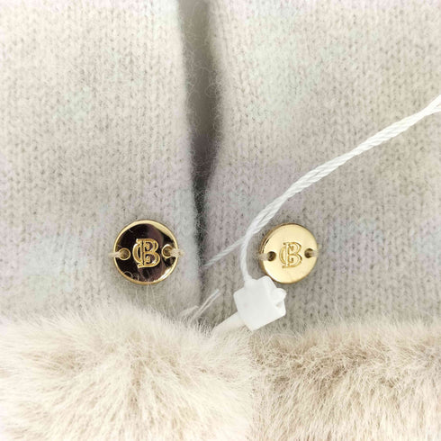 ブルーレーベルクレストブリッジ BLUE LABEL CRESTBRIDGE ファーグローブ レディース