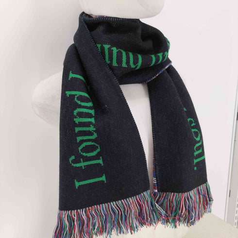 モンマントル MONTMARTRE SNAKE SKIN SCARF メンズ