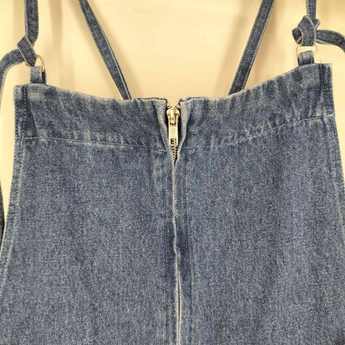 ボンジュールサガン Bonjour Sagan フロントジップサロペットジャンスカ レディース JPN:M