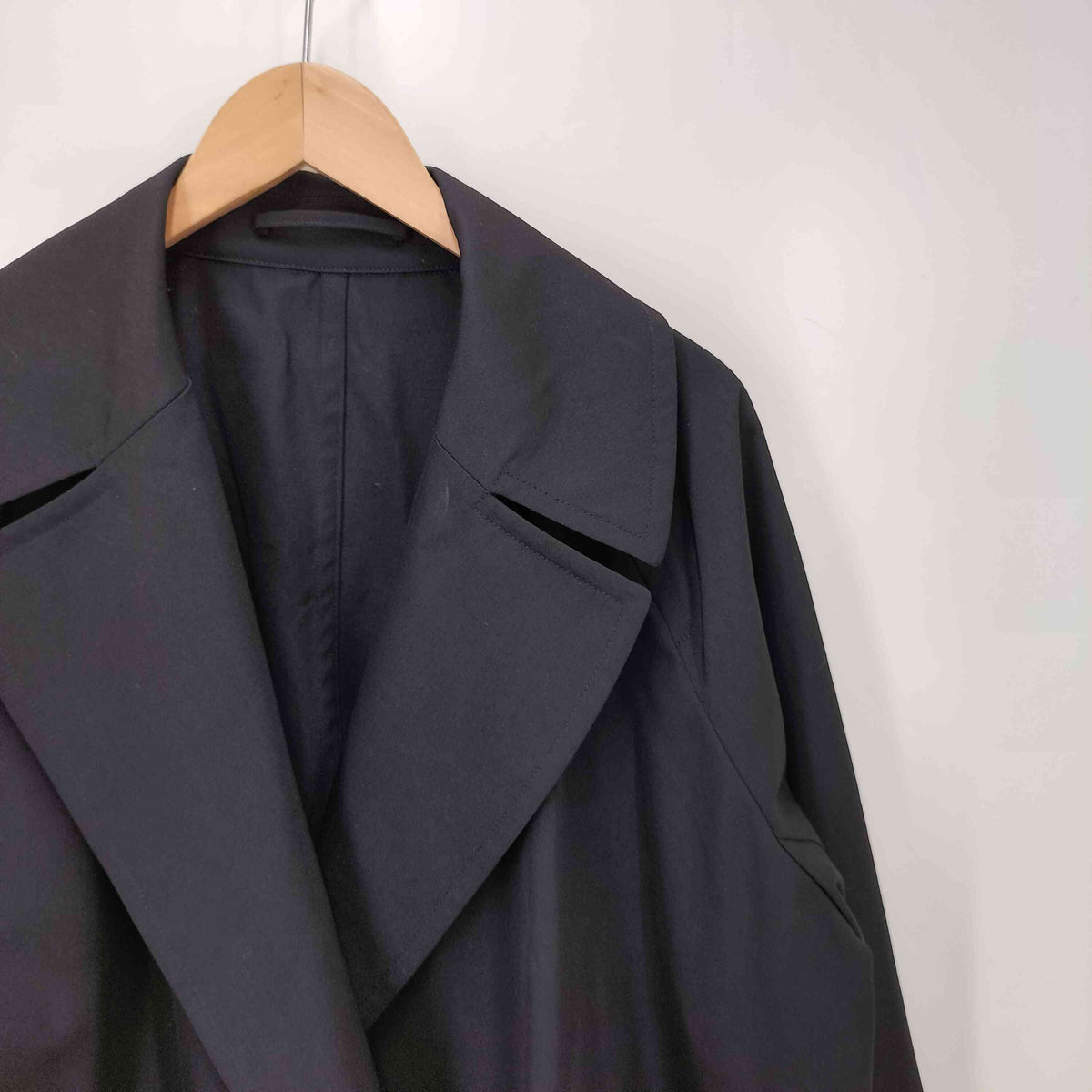 エムビー MB ハイエンド尾州ウール タイロッケンコート メンズ