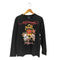 エドハーディー Ed Hardy プリント デザイン ロングスリーブTシャツ Y2K レディース import:M