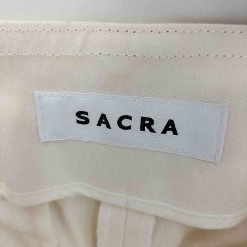 サクラ SACRA H.COUNT COTTON GABERDINE PANTS コットンギャバジンパンツ レディース JPN:38