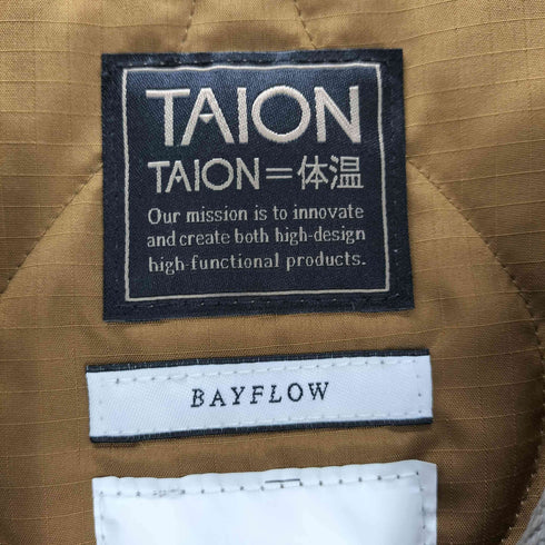 タイオン TAION Vネック ダウン ジャケット キルティング メンズ JPN:L