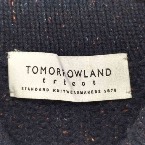 トゥモローランドトリコ TOMORROWLAND tricot ショールカラーシルク混カーディガン メンズ JPN:XS