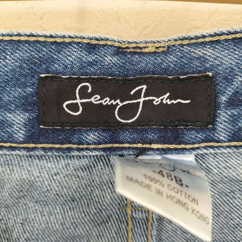 ショーンジョン Sean john BIG SIZE マルチパッチ バギーデニムパンツ メンズ 48B
