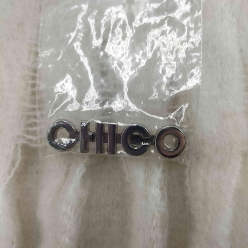 チコ Chico ブローチ付太フリンジストール レディース