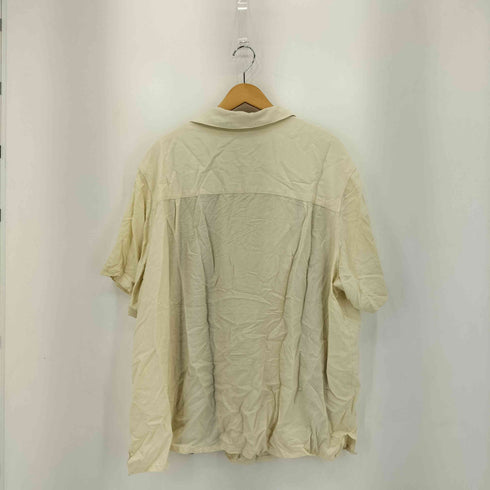 キングサイズ KINGSIZE BIG SIZE ラインデザイン オープンカラー レーヨン シャツ メンズ 3XL