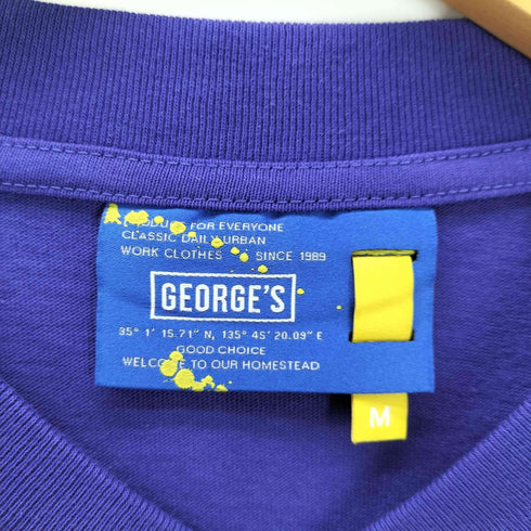GEORGE'S ピグメント カラー ロンT ヘビーOZ天竺 メンズ JPN:M