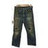 リーバイス Levis 40s 47モデル 前期型 501XX BIGE 隠しリベット Vステッチ ボタンフライ デニムパンツ メンズ