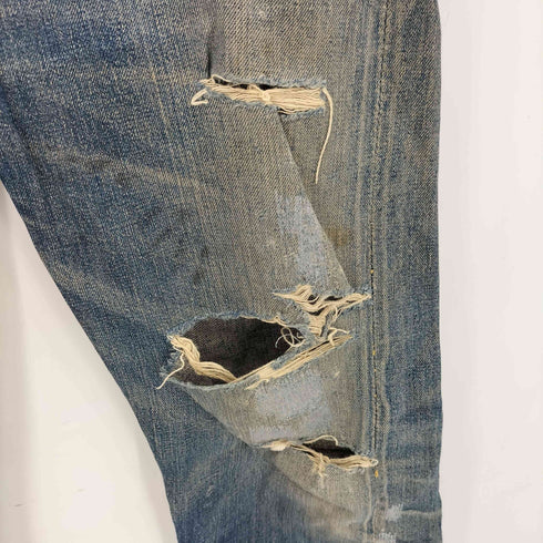 リーバイス Levis 40s 47モデル 前期型 501XX BIGE 隠しリベット Vステッチ ボタンフライ デニムパンツ メンズ