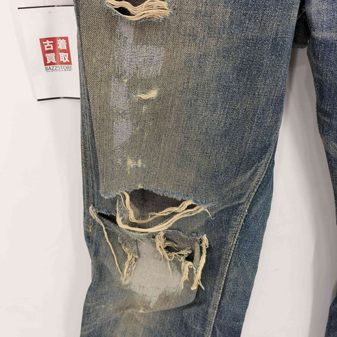 リーバイス Levis 40s 47モデル 前期型 501XX BIGE 隠しリベット Vステッチ ボタンフライ デニムパンツ メンズ