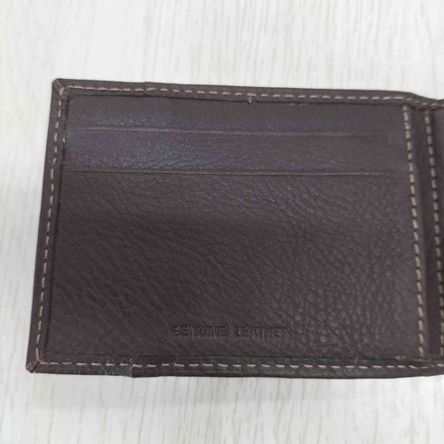 コロンビア Columbia リアルレザー二つ折り マネークリップ財布 メンズ ONE SIZE
