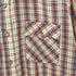KING SPORT コットンポリ レギュラーカラーS/S チェックシャツ メンズ JPN:L