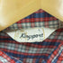 KING SPORT コットンポリ レギュラーカラーS/S チェックシャツ メンズ JPN:L