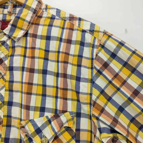 リーバイス Levis 00s RED TAG チェック ウエスタンシャツ メンズ import:L