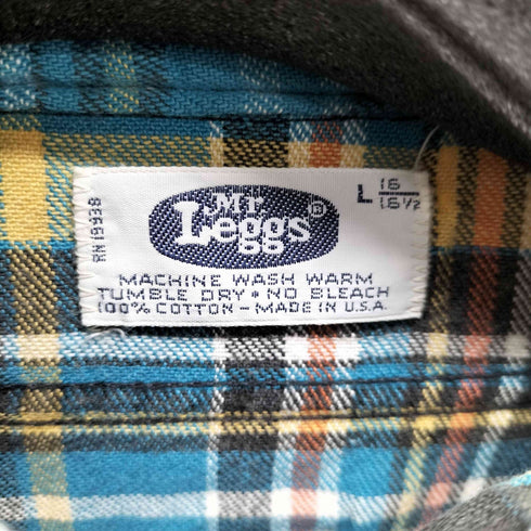 MR.LEGGS USA製 ヘビーネル メンズ import:L