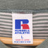 ラッセルアスレチック RUSSELL ATHLETIC ボーダークルーネックS/S Tシャツ メンズ import:L