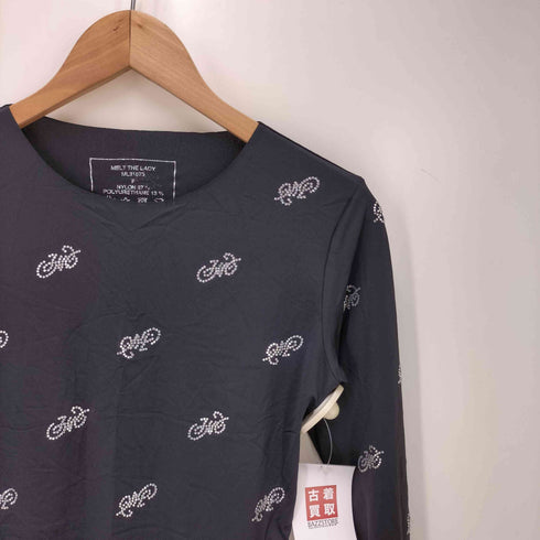 メルトザレディ Melt the lady mm sheer tops レディース FREE