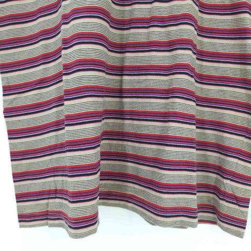 ANDLO クルーネックS/S ボーダーTシャツ メンズ JPN:M