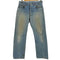 リーバイス Levis 501 66後期 ボタン裏6 黒カン 赤耳 ポケット裏チェーンステッチ スモールE アイスウォッシュ メンズ