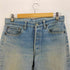 リーバイス Levis 501 66後期 ボタン裏6 黒カン 赤耳 ポケット裏チェーンステッチ スモールE アイスウォッシュ メンズ