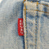 リーバイス Levis 501 66後期 ボタン裏6 黒カン 赤耳 ポケット裏チェーンステッチ スモールE アイスウォッシュ メンズ
