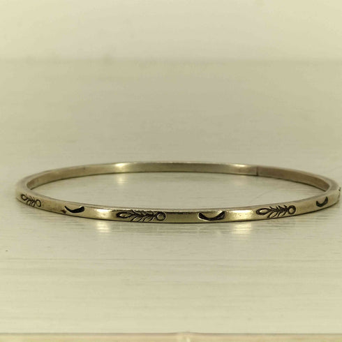 メキシカンジュエリー シルバー925刻印 バングル メンズ